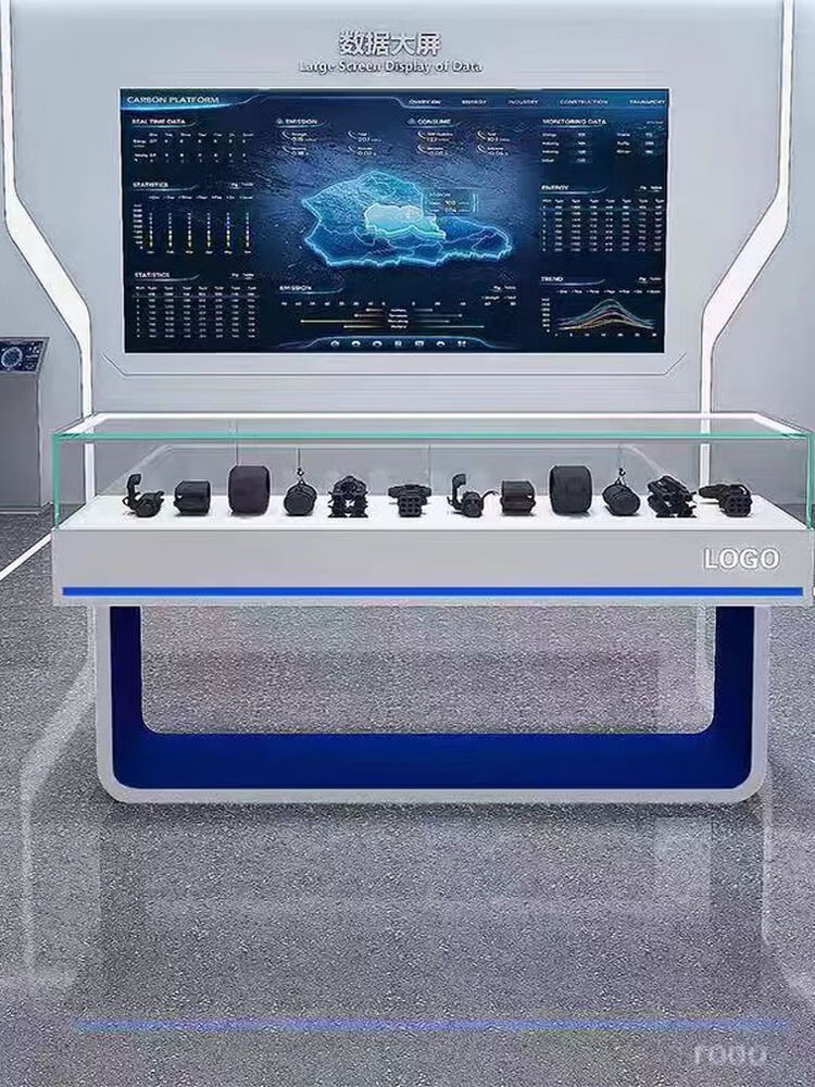 語森憶創意烤漆產品展示柜 科技與美學的融合，打造沉浸式數字創意展覽新體驗
